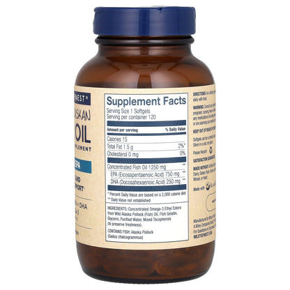Wiley's Finest Peak EPA — 120ct facts