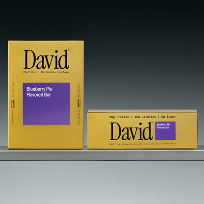 David Gold Protein Bars — Blueberry product detail