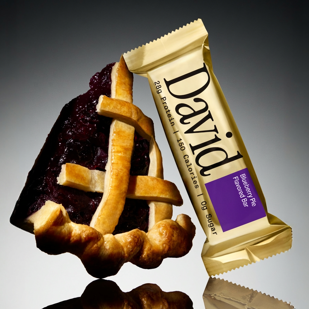 David Gold Protein Bars — Blueberry product detail