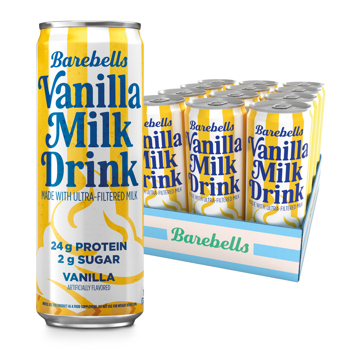 Barebells Milk — Vanilla hero