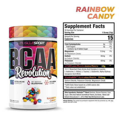 MuscleSport BCAA — Rainbow Candy hero