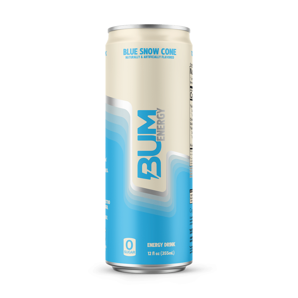 BUM Energy Energy — Blue Snow Cone hero