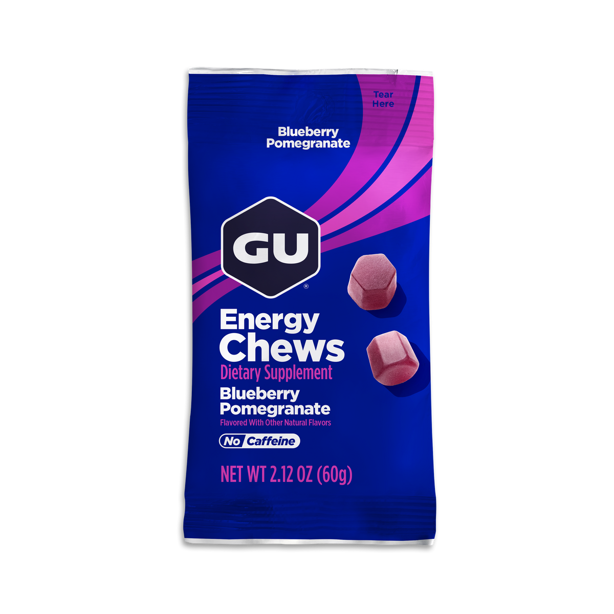 GU Energy Labs Energy Chews — Blueberry Pomegrante hero