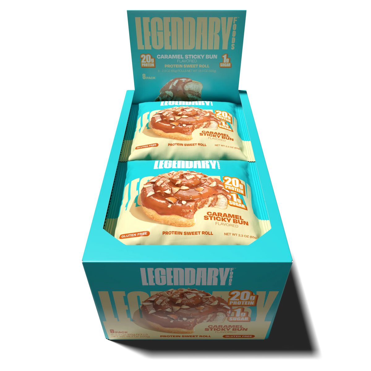 Legendary Foods Protein Sweet Roll — Caramel support