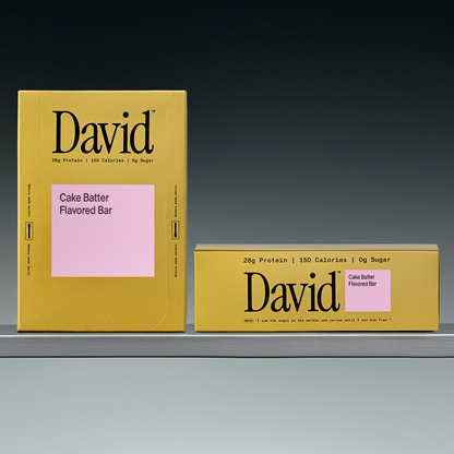 David Gold Protein Bars — Cake Batter product detail