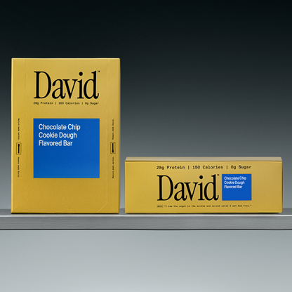 David Gold Protein Bars — Choc Chip Cookie Dough product detail