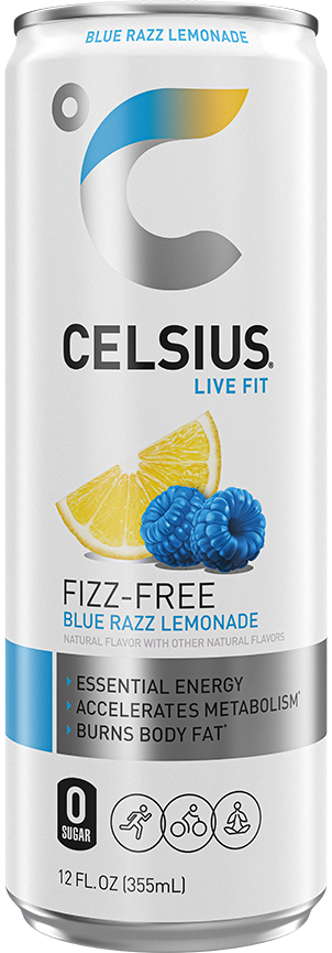 Celsius Energy Drink — Blue Razz hero