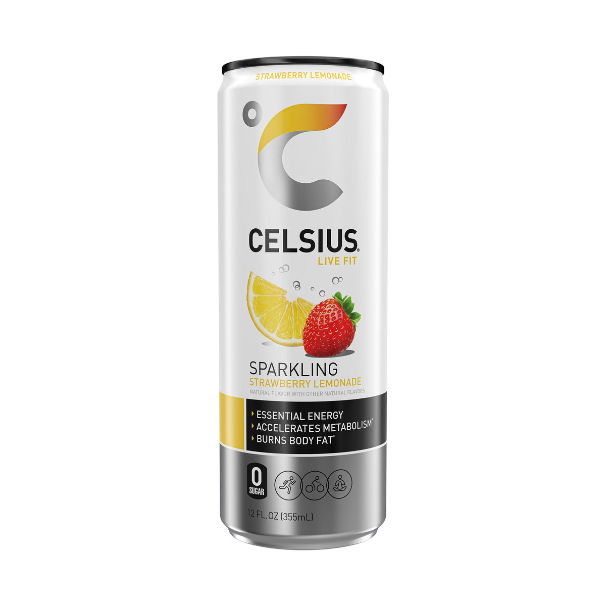 Celsius Energy Drink — Strawberry Lemonade hero