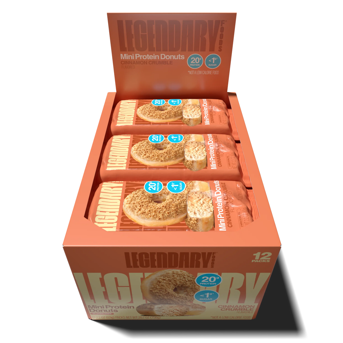 Legendary Foods Protein Donut — Cinnamon Crumble support