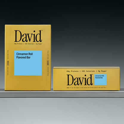 David Gold Protein Bars — Cinnamon product detail