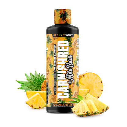 MuscleSport Carnished and Mitoburn — Pineapple Cooler hero