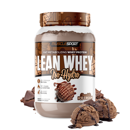 MuscleSport Lean Whey — 2lb Chocolate support