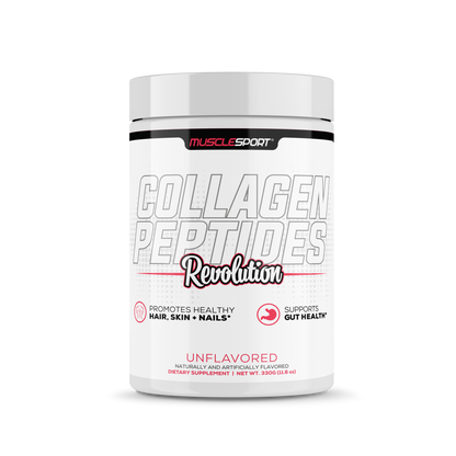 MuscleSport Collagen Peptides 360g — Unflavored hero