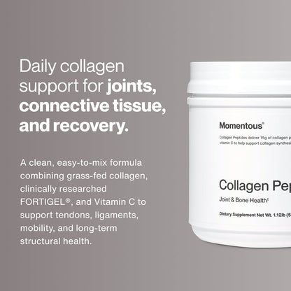 Momentous Collagen Peptides — Collagen Peptides support