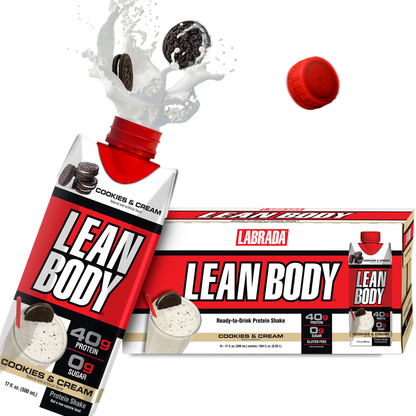 Labrada Lean Body RTD — Cookies & Cream support