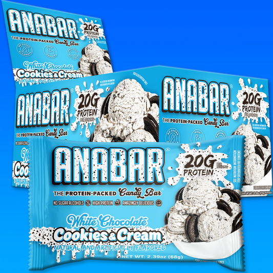 Anabar Protein Bar — Cookies and Creme hero
