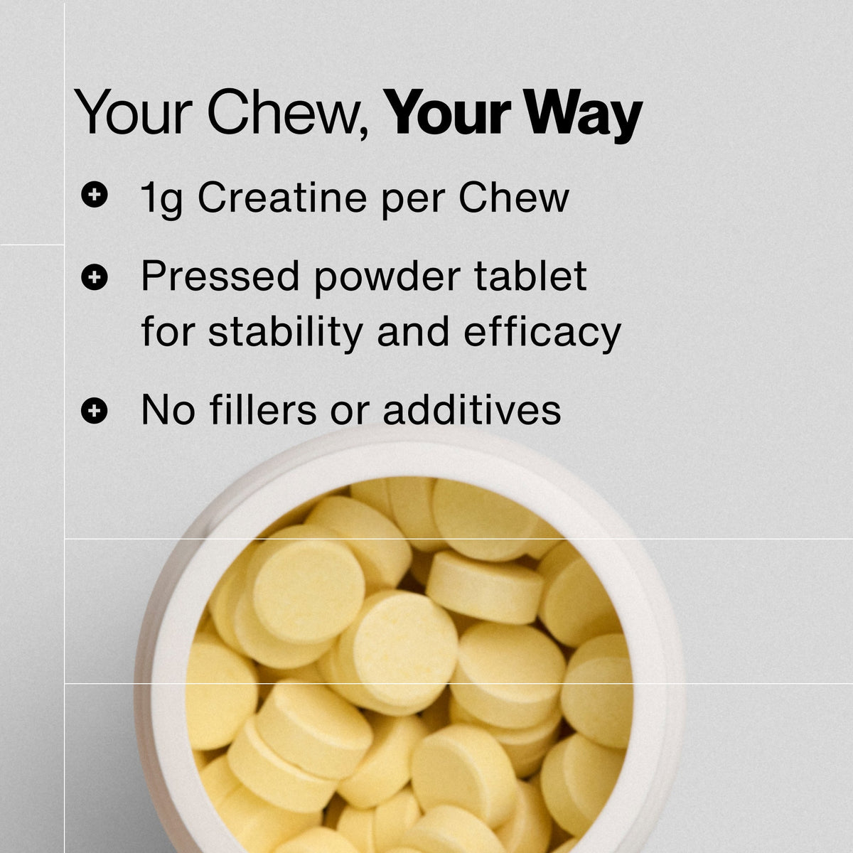 Momentous Creatine Chews 150-Count — Creatine Chews 150-Count support