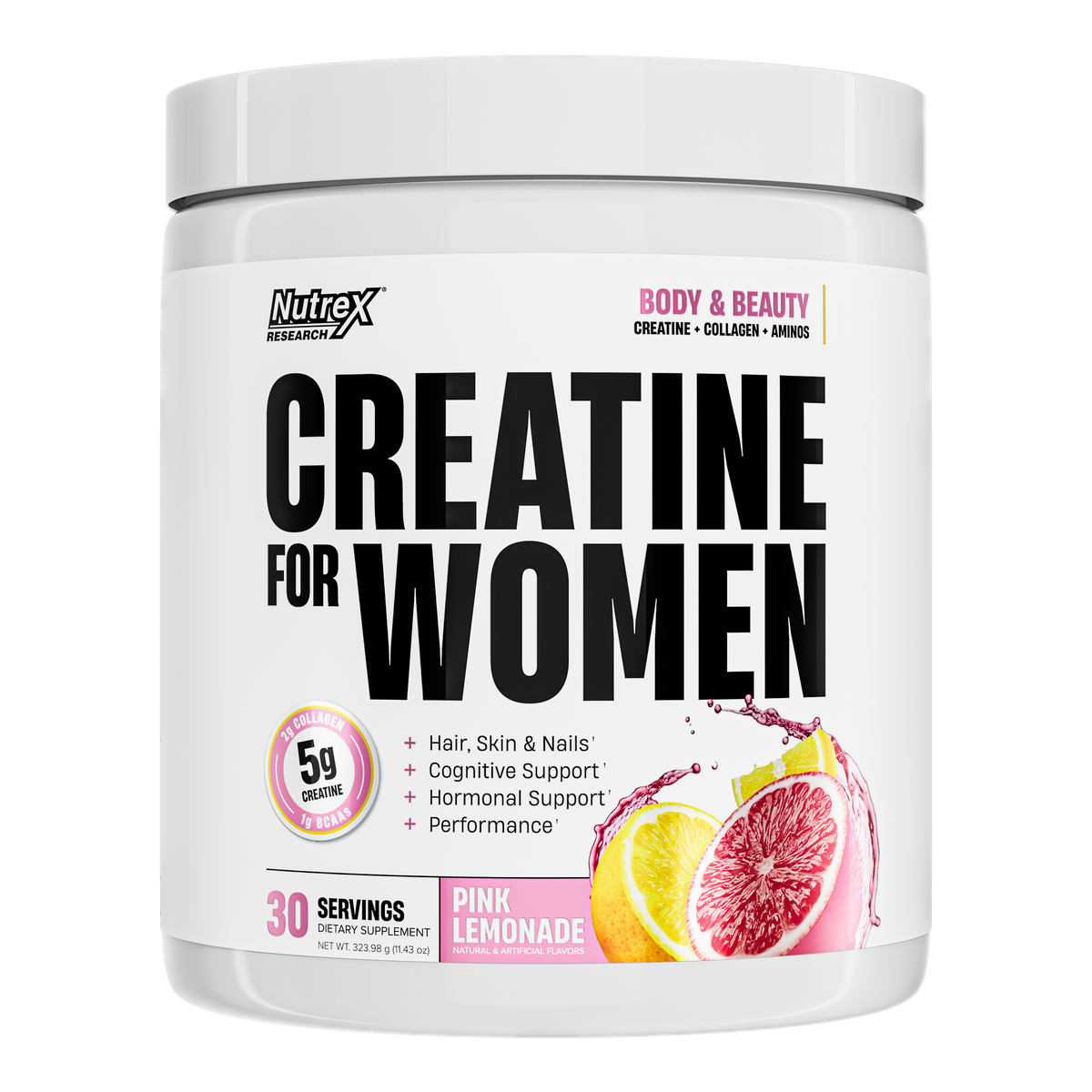 Nutrex Research Creatine for Women — Pink Lemonade hero