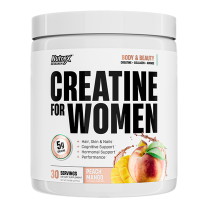 Nutrex Research Creatine for Women — Peach Mango hero