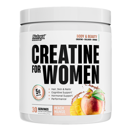 Nutrex Research Creatine for Women — Peach Mango hero