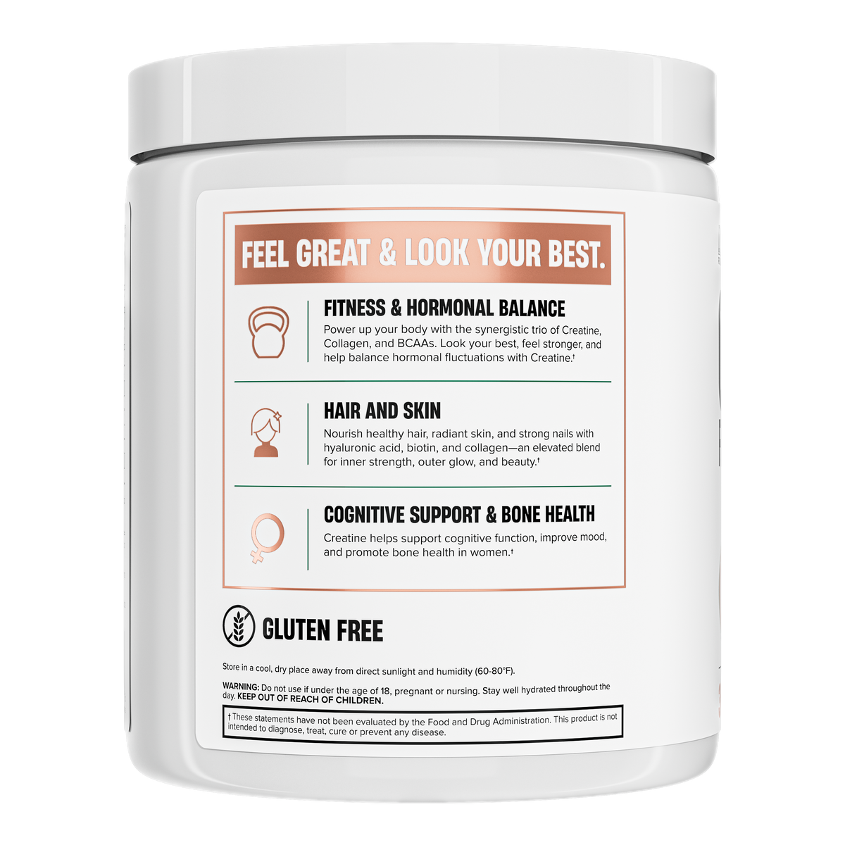 Nutrex Research Creatine for Women — Peach Mango support