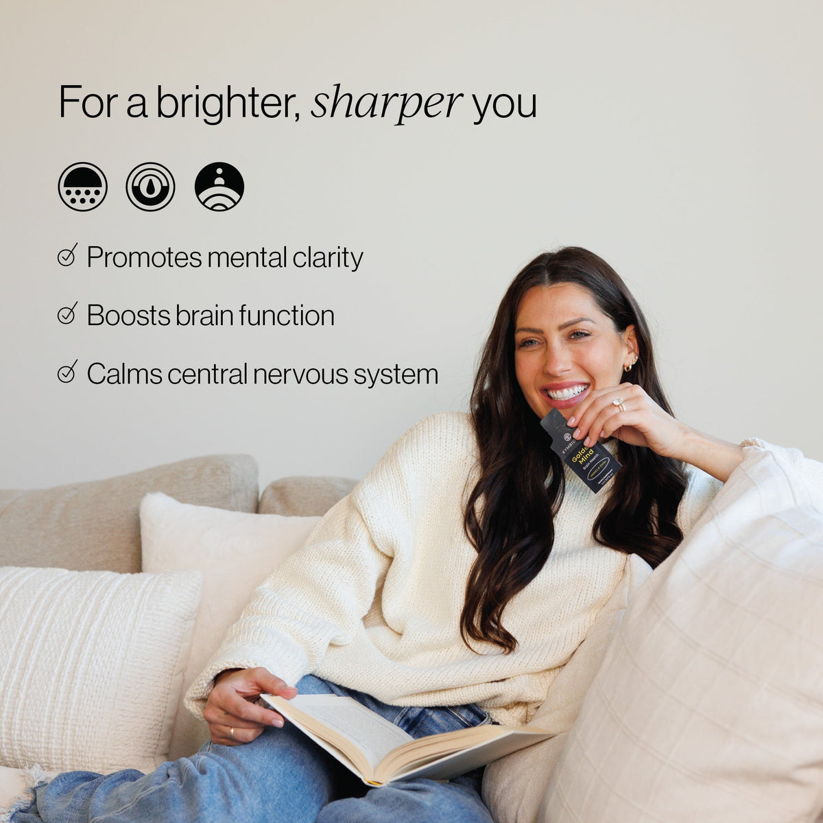 Cymbiotika Golden Mind Single Serving — Golden Mind Single Serving support