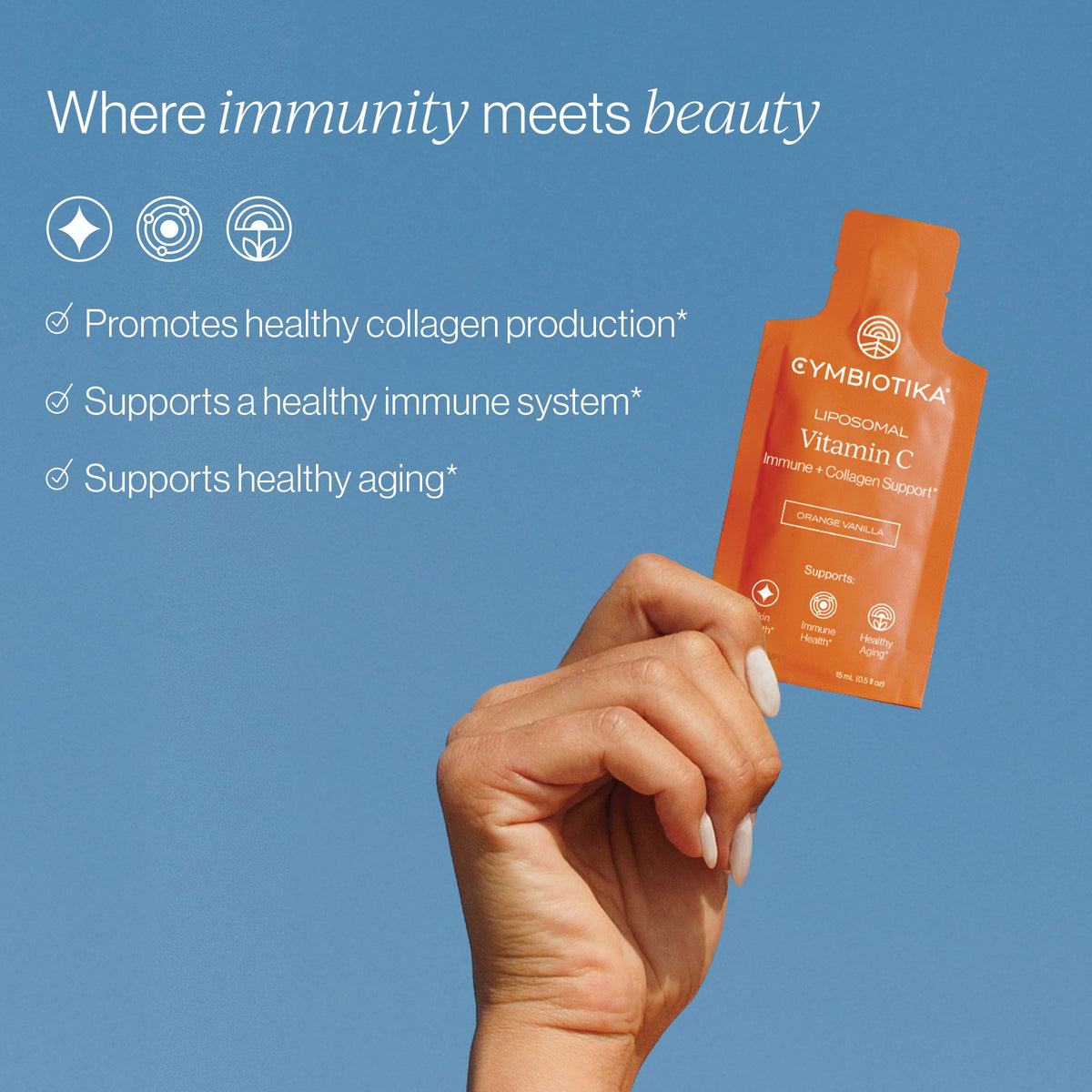 Cymbiotika Vitamin C Single Serve — Vitamin C Single Serve support