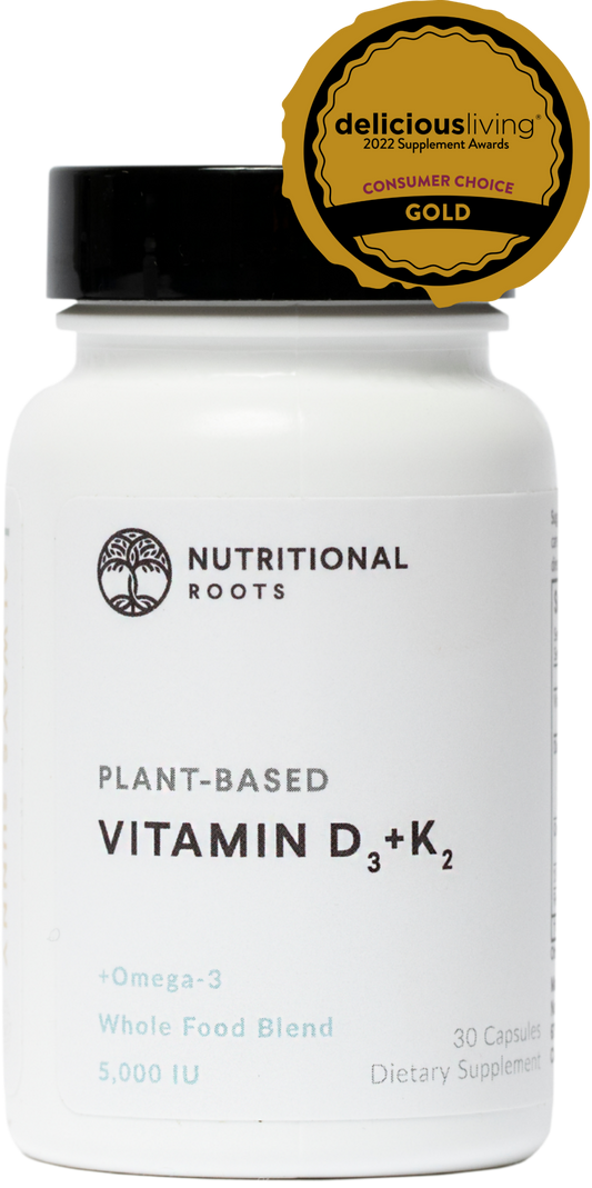 Nutritional Roots Vitamin D3 & K2 — Vitamin D3 & K2 hero