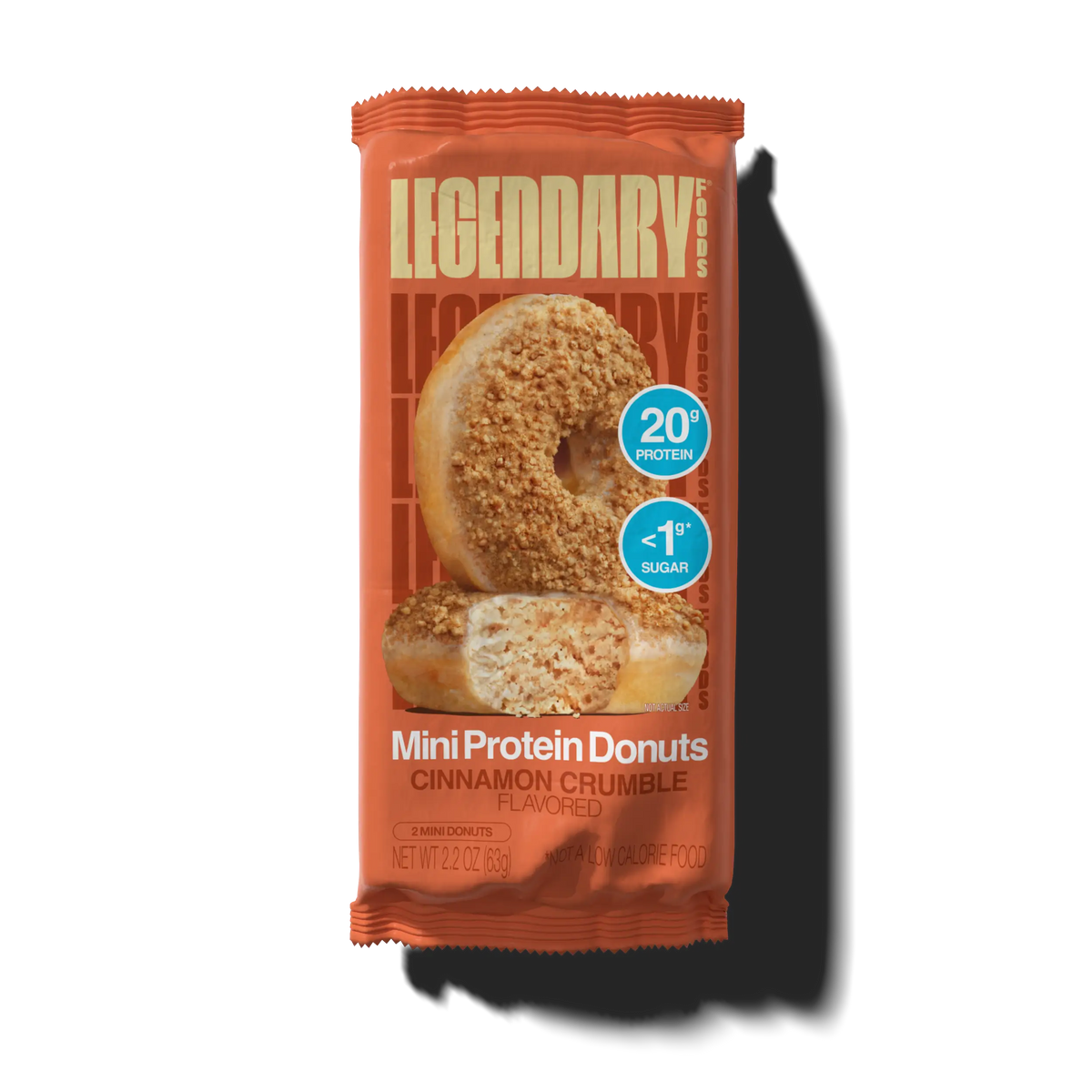 Legendary Foods Protein Donut — Cinnamon Crumble hero