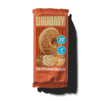 Legendary Foods Protein Donut — Cinnamon Crumble hero