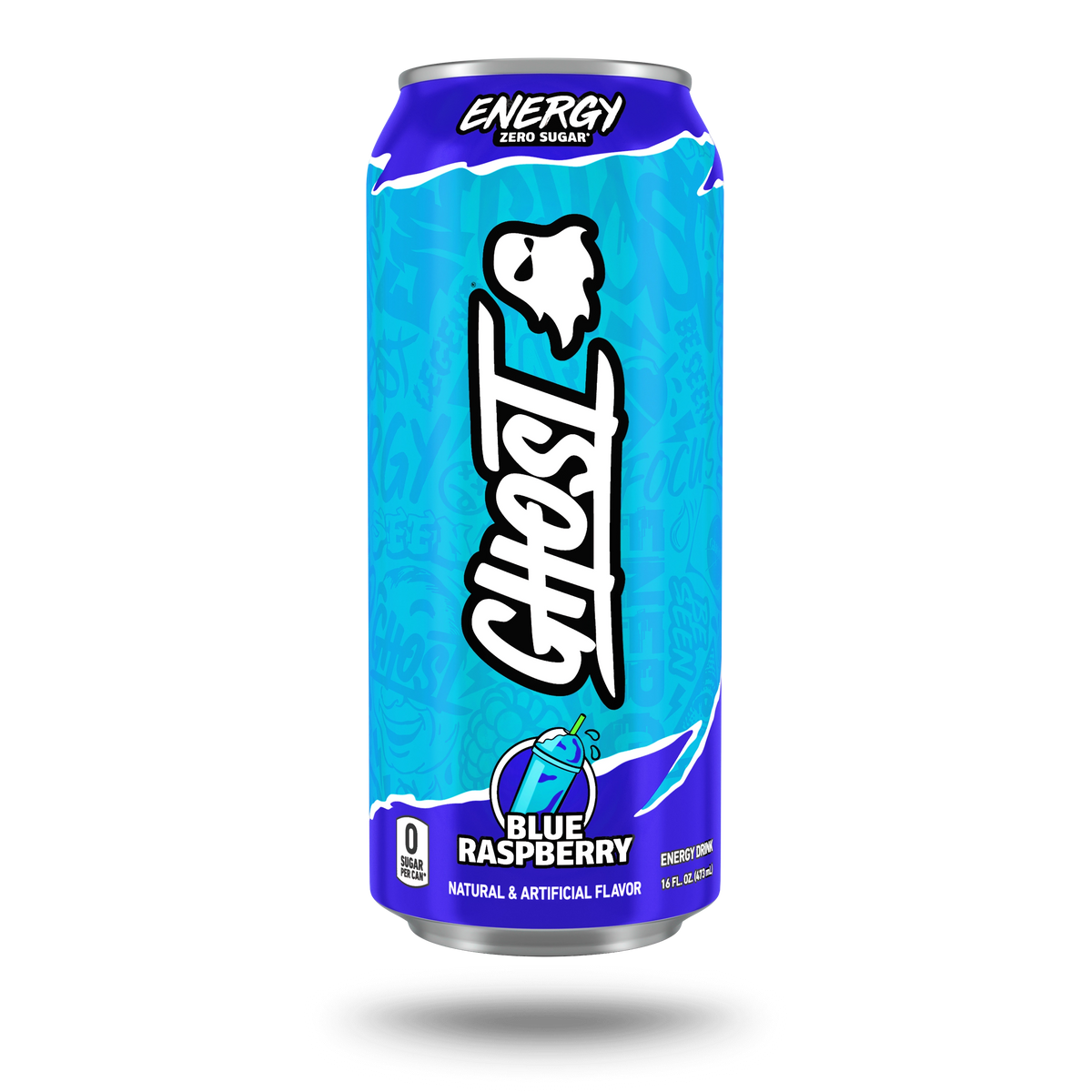 GHOST ENERGY — Blue Raspberry hero