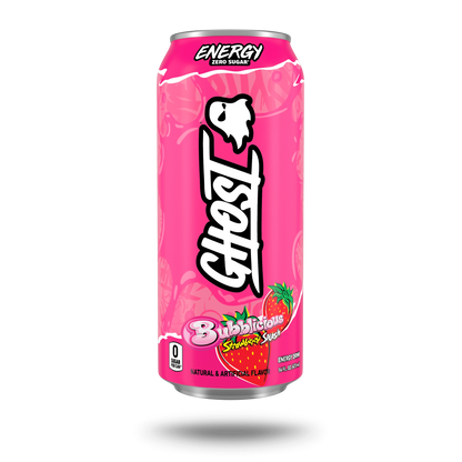 GHOST ENERGY — Strawberry Splash hero