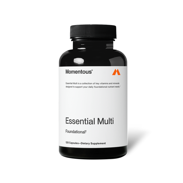 Momentous Essential Multi, 120 Capsules — front of pack