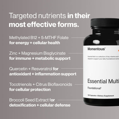 Momentous Essential Multi 120 Capsules — Essential Multi 120 Capsules support
