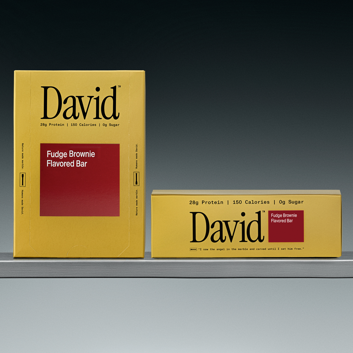 David Gold Protein Bars — Fudge Brownie product detail