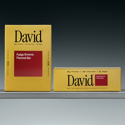 David Gold Protein Bars — Fudge Brownie product detail