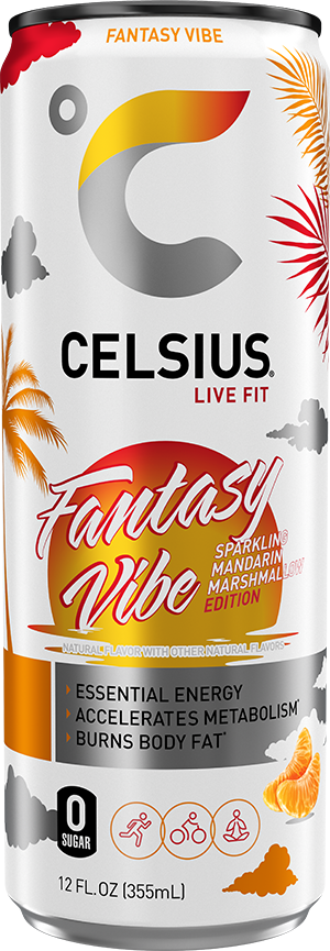 Celsius Energy Drink — Fantasy Vibe hero