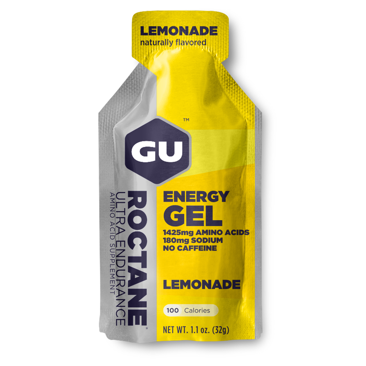 GU Energy Labs Roctane Gels — Lemonade hero