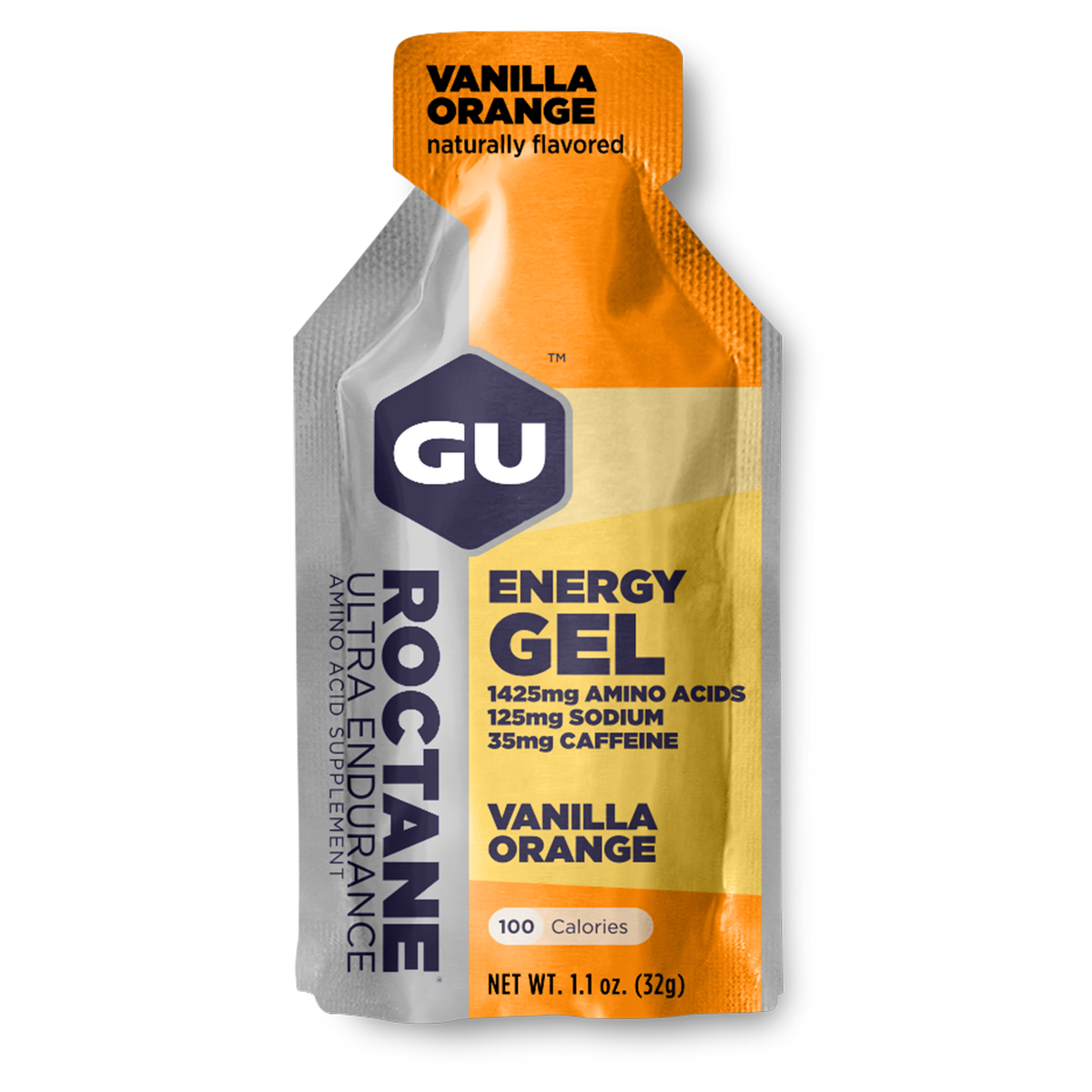 GU Energy Labs Roctane Gels — Vanilla Orange hero