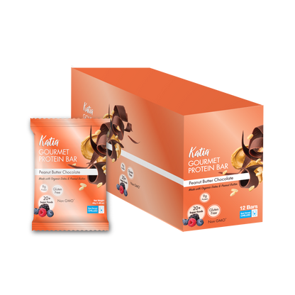 Katia Foods Protein Bar — Peanut Dark Chocolate support