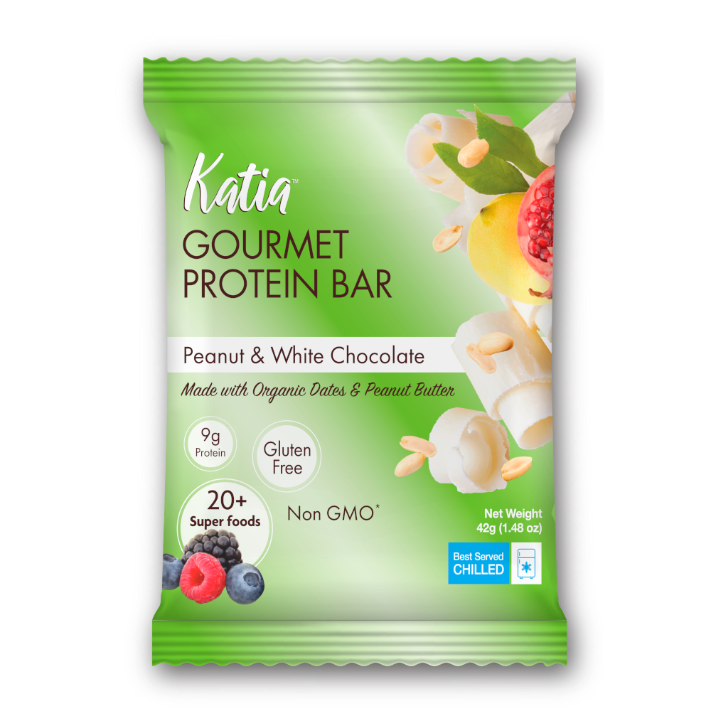 Katia Foods Protein Bar — Peanut White Chocolate hero
