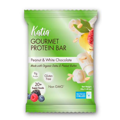 Katia Foods Protein Bar — Peanut White Chocolate hero