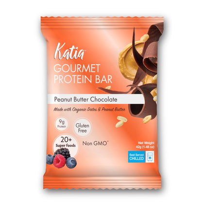 Katia Foods Protein Bar — Peanut Dark Chocolate hero