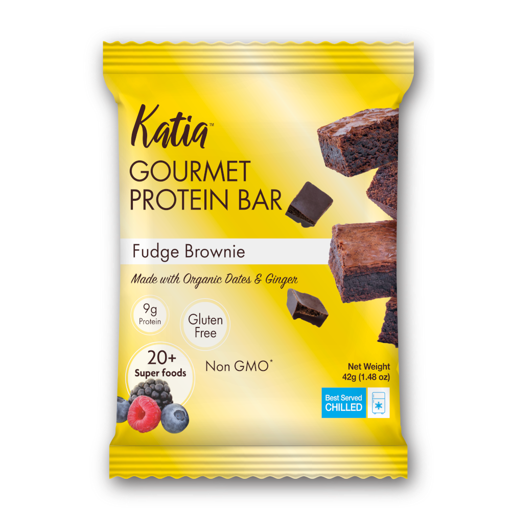 Katia Foods Protein Bar — Cacao Ginger Oat hero