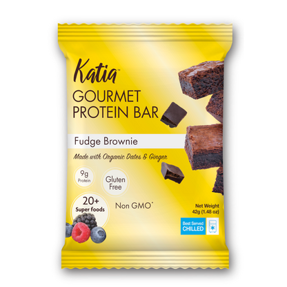 Katia Foods Protein Bar — Cacao Ginger Oat hero