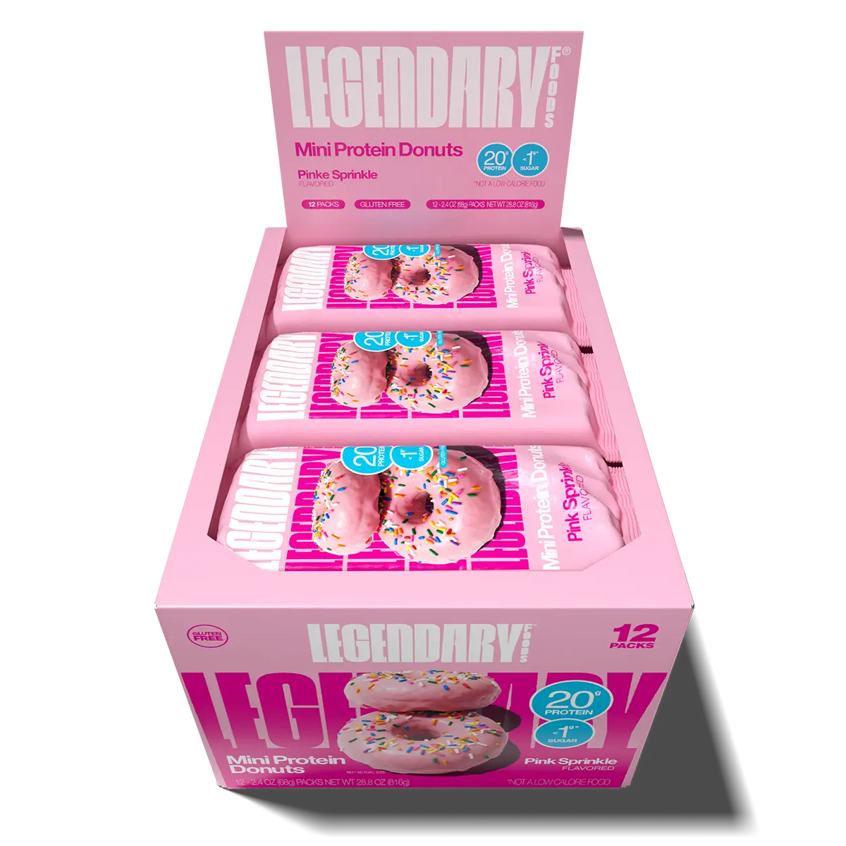 Legendary Foods Protein Donut — Pink Sprinkles support