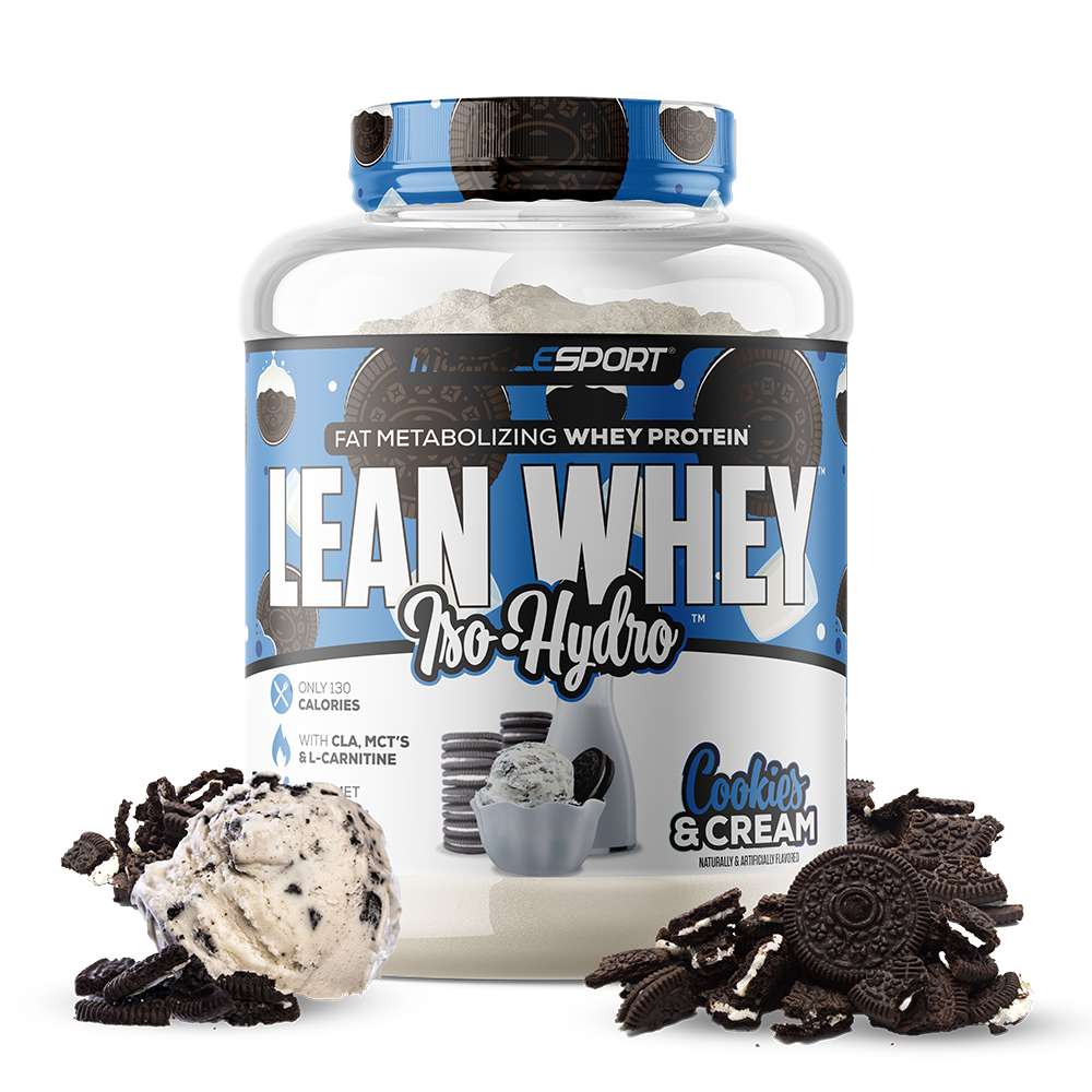 MuscleSport Lean Whey — 5lb Cookies and Cream hero