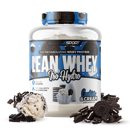 MuscleSport Lean Whey — 5lb Cookies and Cream hero