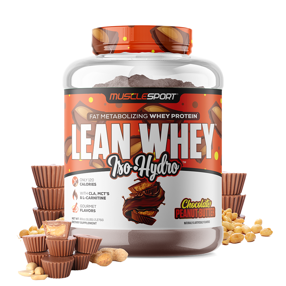 MuscleSport Lean Whey — 5lb Chocolate Peanut Butter hero