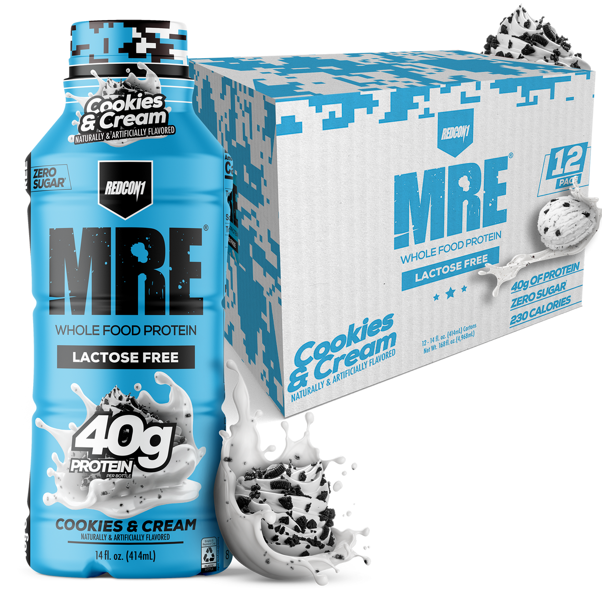 REDCON1 MRE RTD — Cookies and Cream hero
